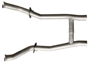 New high-flow 2.5" H-pipe for 1965-1970 Mustang w/T5 trans. from JBA Performance