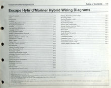 NEW NOS Ford factory service manual:2008 Escape/Mariner Hybrid Wiring Diagrams