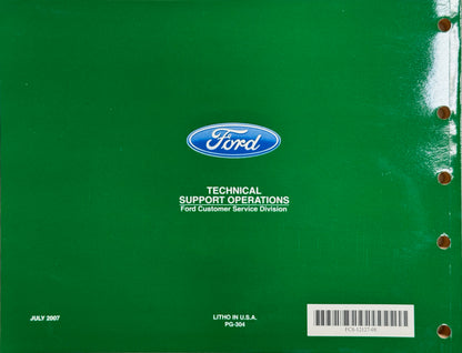 NEW NOS Ford factory service manual:2008 Ranger Wiring Diagrams