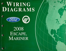 NEW NOS Ford factory service manual:2008 Escape, Mariner Wiring Diagrams