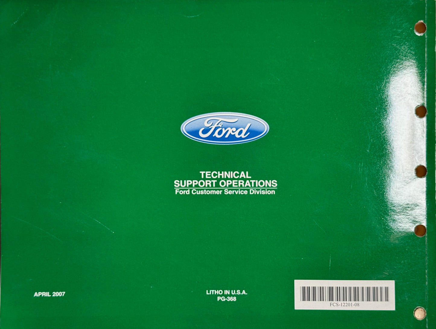 NEW NOS Ford factory service manual:2008 F-650/750 Wiring Diagrams