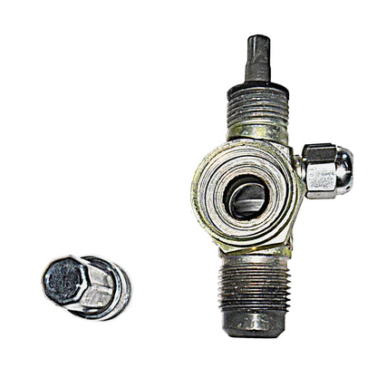 New Rotolock Backseat low side service valve w/#10 Male flare thread 117828C91
