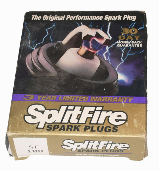 New set of 4 high performance Split Fire SF10D spark plugs SF10D