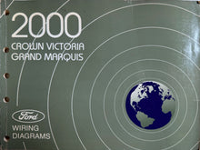 NEW NOS Ford factory service manual:2000 Crown Vic/Grand Marquis Wiring Diagrams
