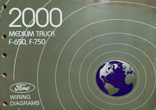NEW NOS Ford factory service manual:2000 Ford F650/F750 Wiring Diagrams