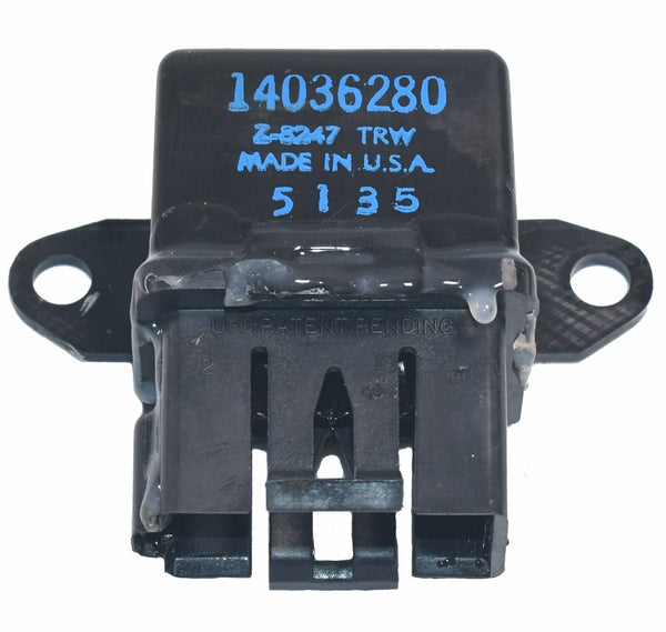 New Anti-Dieseling idle stop Relay for 1982-1992 Camaro, Firebird and Cimarron Delco part # 14036280 from Everco