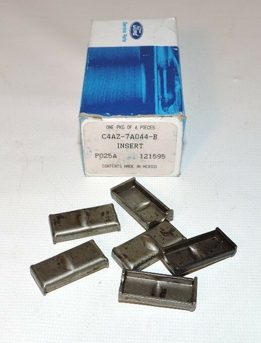 Set of 6 1st-2nd gear synchronizer hub sliders for Ford Toploader C4AZ-7A044-B