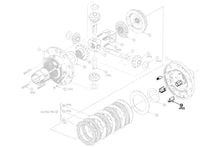 Set of 4 Differential Clutch Pack Clips for Ford 9" rear end D0OZ-4A323-A