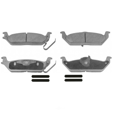 New set of Wagner ThermoQuiet rear semi metallic disk brake pads for 2006-2011 F-150 & 2006-2008 Lincoln Mark LT MX1012A