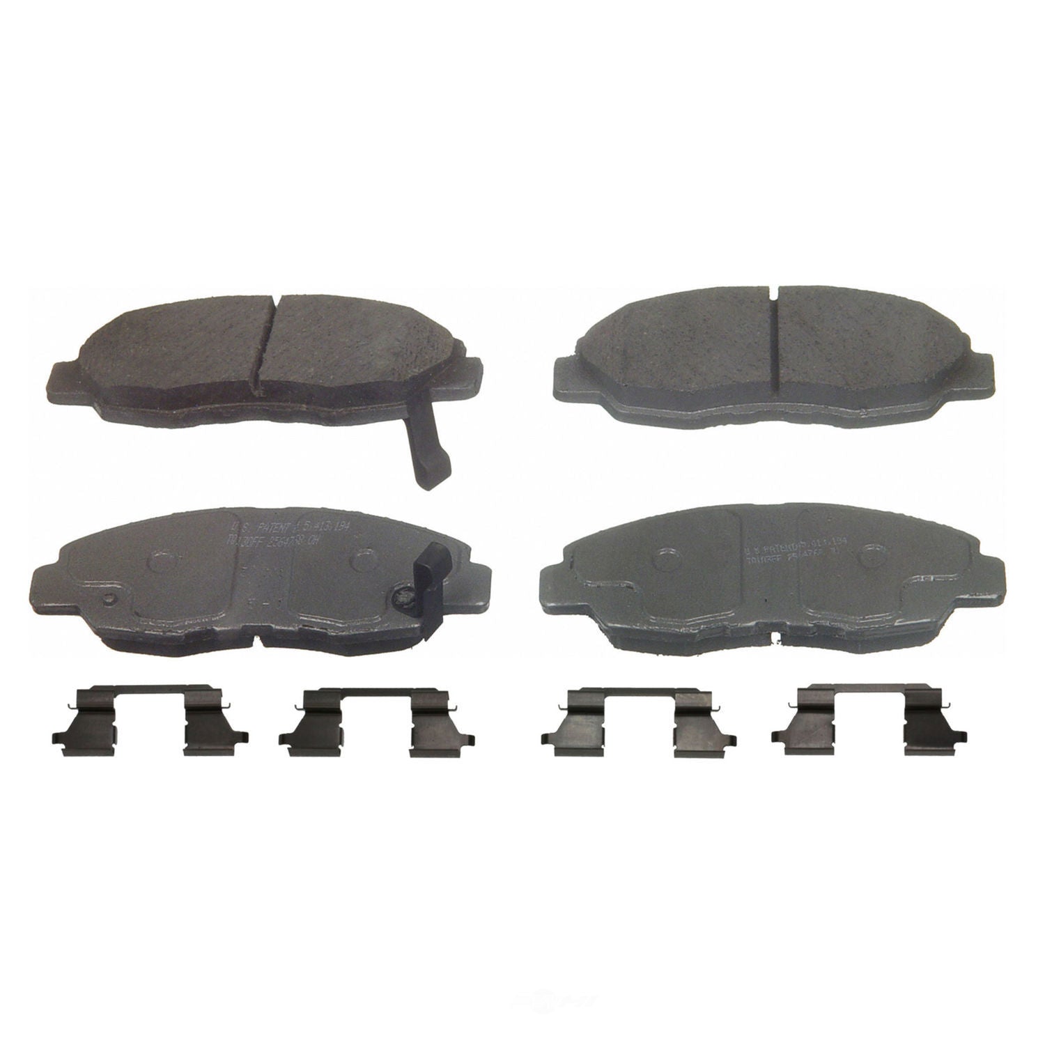 New set of front ceramic brake pads for Honda Civic, Insight, &  Acura EL QC456A