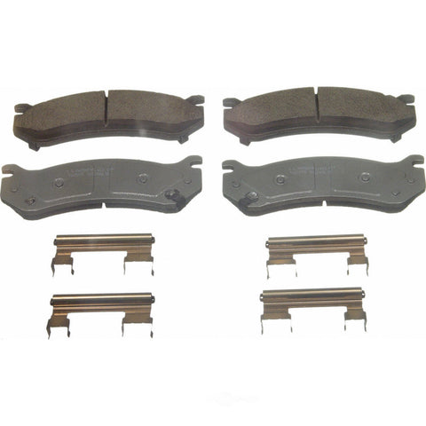 New set of Wagner ThermoQuiet ceramic rear disk brake pads for select 1999-2013 GM trucks and Hummer H2 QC785