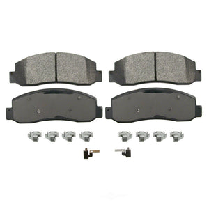 New set of Wagner Severe Duty semi metallic front disk brake pads for 2005-2007 Ford F-250 F-350 Lobo SX1069