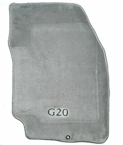 NEW set of 4 Genuine Infiniti logo floor mats 1991-1996 G20 Gray 999E2-PD00GPR