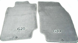 NEW set of 4 Genuine Infiniti logo floor mats 1991-1996 G20 Gray 999E2-PD00GPR