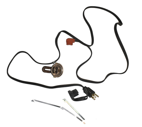 New Ford OEM block heater kit with installation instructions D0BZ-6D008-A