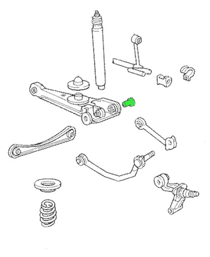 New rear lower control arm camber adjusting cam for 1986-1995 Taurus Sable Wagon
