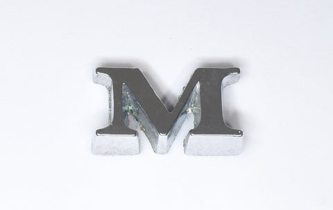 New trunk lid emblem letter "M" for 1971-1973 Mustang D1ZZ-6540282-A