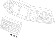 New front grill name plate "Mercury" for 1985-1986 Cougar E5WY-8A233-A