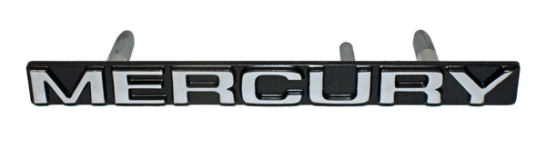 New front grill name plate "Mercury" for 1985-1986 Cougar E5WY-8A233-A