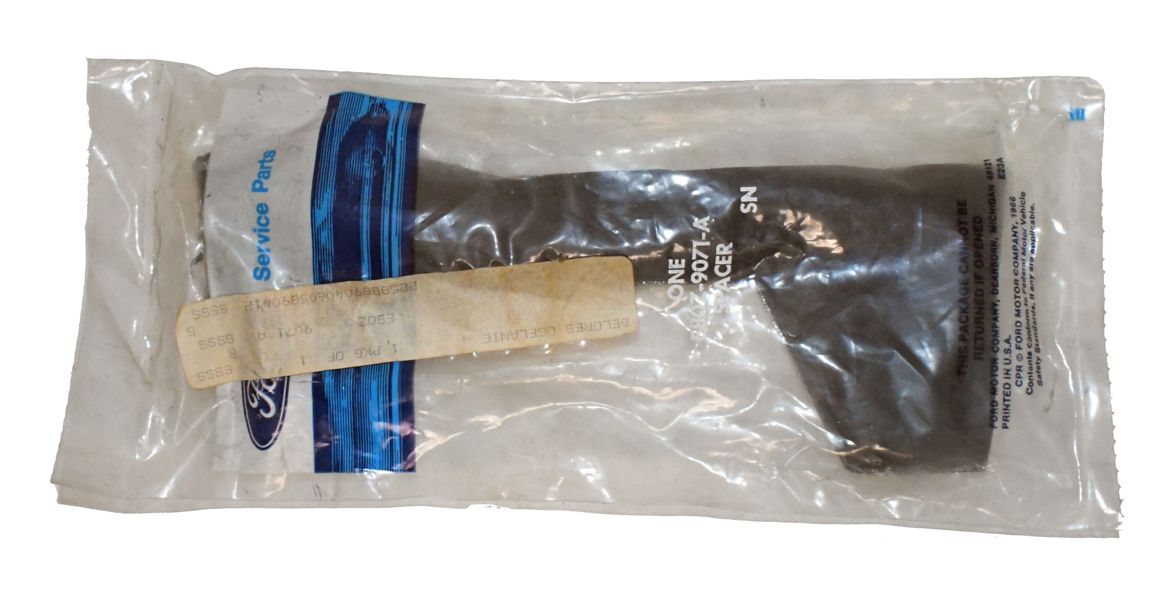 New fuel tank mounting spacer for 1988-1989 Lincoln Continental E8OZ-9071-A