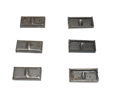 Set of 6 1st-2nd gear synchronizer hub sliders for Ford Toploader C4AZ-7A044-B