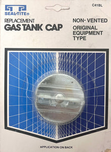 Non-Vented fuel filler cap for classic and vintage autos from Seal-Tite C41BL