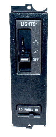 Headlight switch for 1986-1988 Buick Skylark, 1986-1987 Somerset and 1985 Somerset Regal.  From GM, part number 22539950